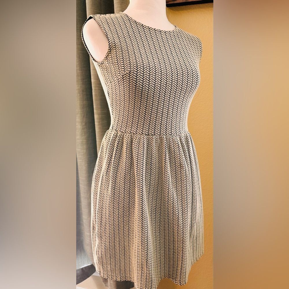 LOFT Cream Ribbed Maxi Sundress - Picture 3 of 7